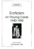 Эротический каталог игральных карт "Eoticism on Playing Cards", часть 1