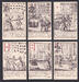 Факсимиле игральных карт South Sea Bubble Playing Cards изданных в 1720 году