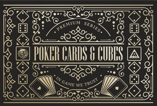 Игральные карты Poker cards and cubes 2